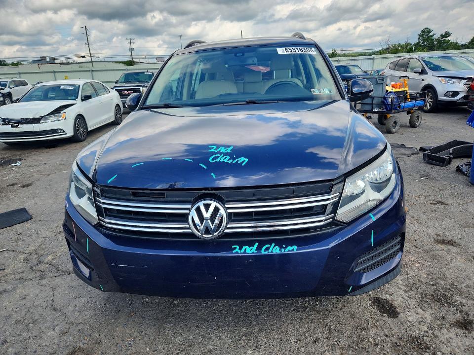 Продажа на аукционе авто 2016 Volkswagen Tiguan, vin: WVGBV7AX7GW609538, номер лота: 65316306