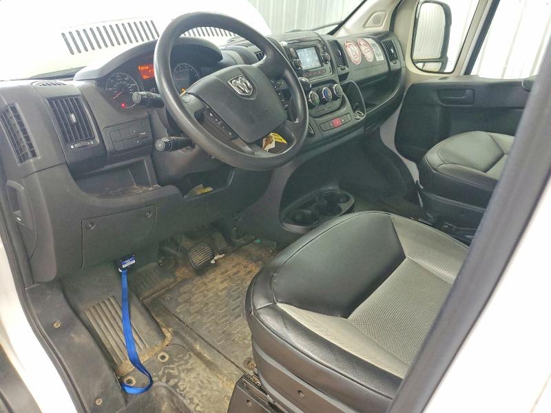 69094406 :رقم المزاد ، 3C6TRVBG5KE518567         vin ، 2019 Ram Promaster 1500 مزاد بيع