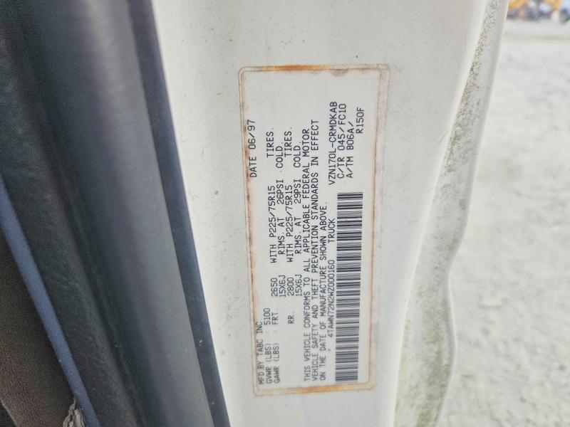 Продажа на аукционе авто 1998 Toyota Tacoma, vin: 4TAWN72N2WZ000160, номер лота: 65927936