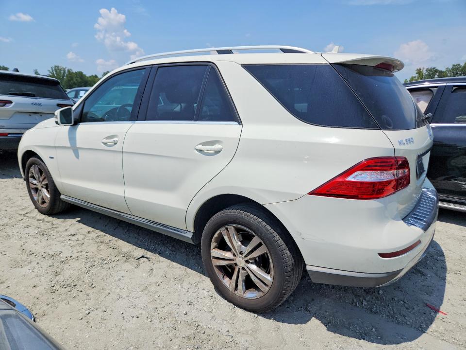 2012 Mercedes-benz Ml მანქანა იყიდება აუქციონზე, vin: 4JGDA2EB8CA095292, აუქციონის ნომერი: 65276256