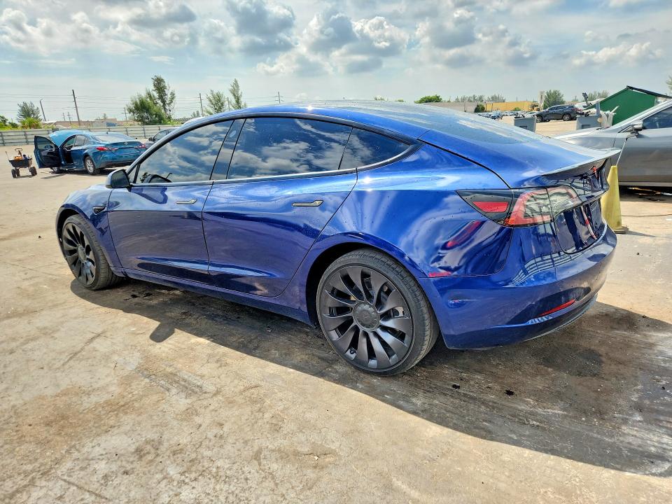 66130206 :رقم المزاد ، 5YJ3E1EA5NF287379 vin ، 2022 Tesla Model 3 مزاد بيع