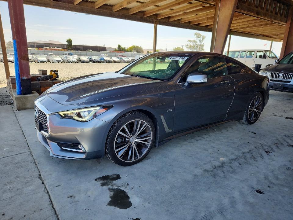 64585136 :رقم المزاد ، JN1CV7EL7HM320093 vin ، 2017 Infiniti Q60 مزاد بيع