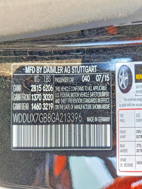 Продаж на аукціоні авто 2016 Mercedes-benz S, vin: WDDUX7GB8GA213396, номер лоту: 64431446
