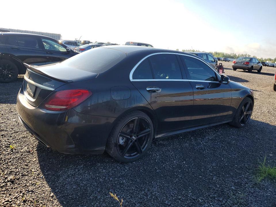 64396986 :رقم المزاد ، 55SWF6GB4FU063629 vin ، 2015 Mercedes-benz C مزاد بيع