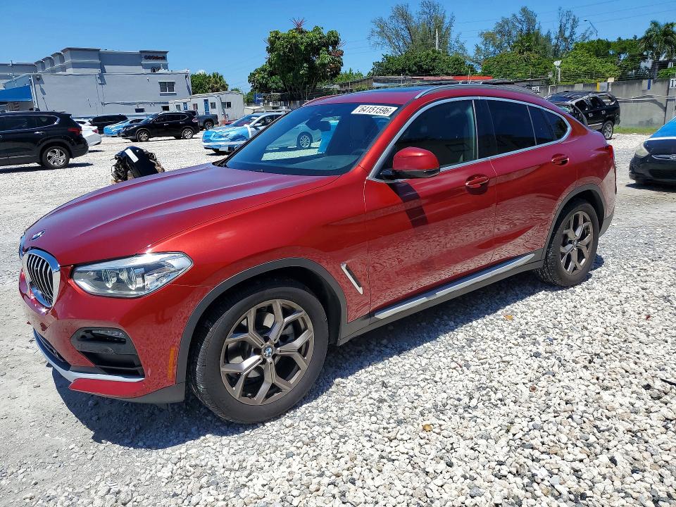64151596 :رقم المزاد ، 5UX2V1C01M9E14290 vin ، 2021 Bmw X4 مزاد بيع