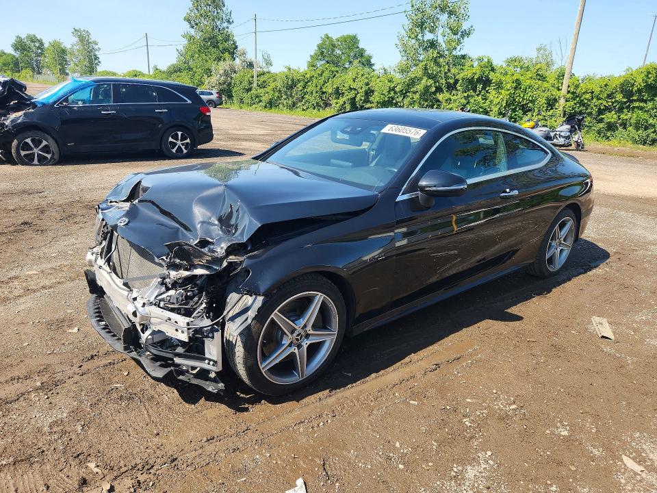 63605576 :رقم المزاد ، WDDWJ4KB2JF601279 vin ، 2018 Mercedes-benz C مزاد بيع