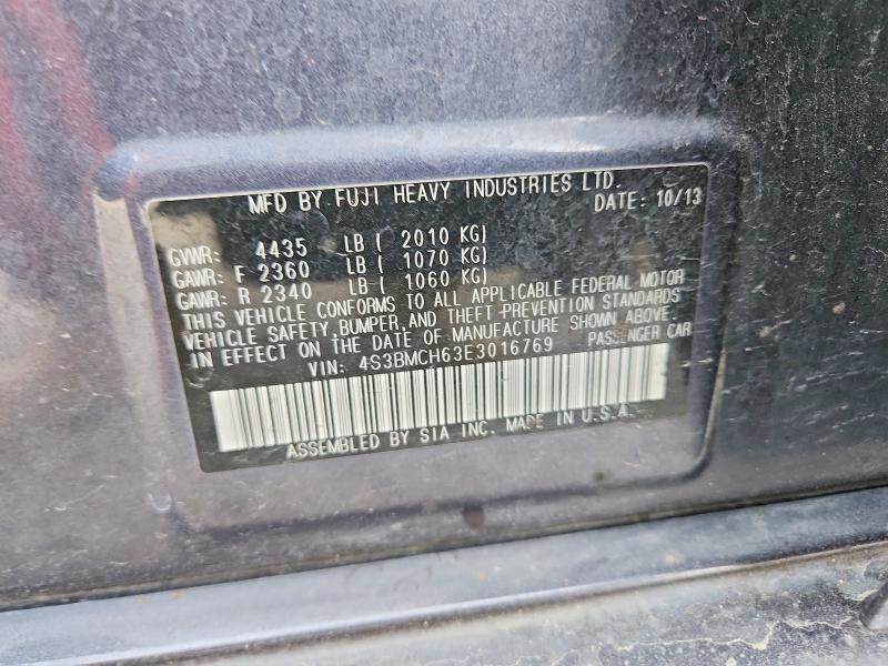 Aukcja sprzedaży 2014 Subaru Legacy, vin: 4S3BMCH63E3016769, numer aukcji: 65040016