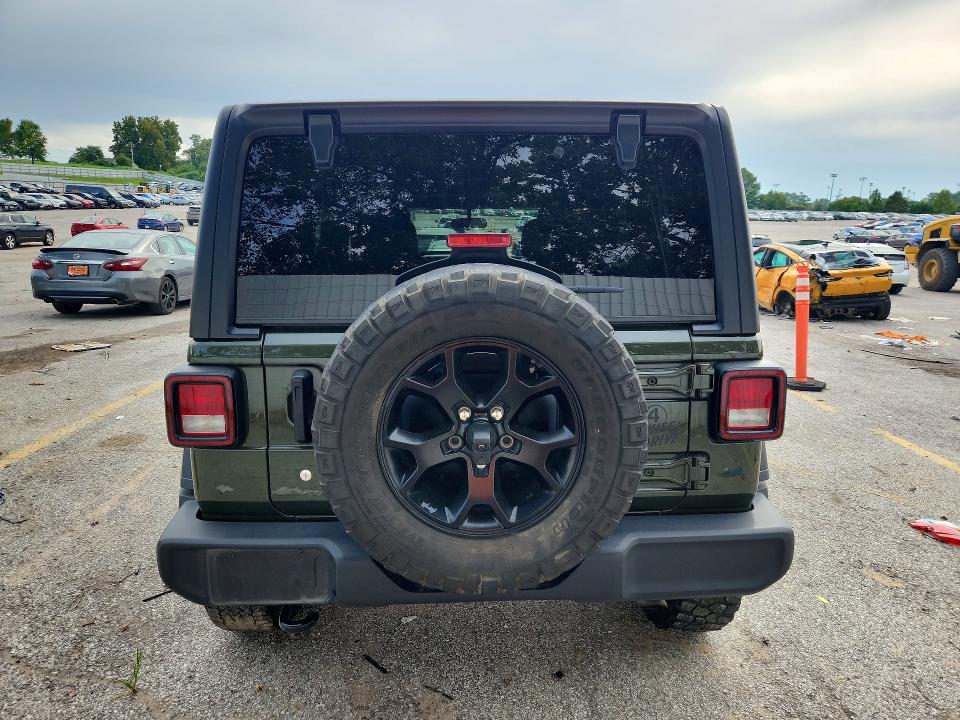 65464096 :رقم المزاد ، 1C4HJXDN6MW819791 vin ، 2021 Jeep Wrangler Unlimited مزاد بيع