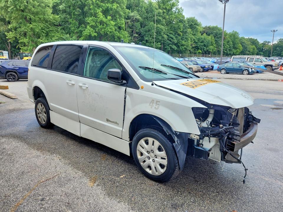 2018 Dodge Grand Caravan მანქანა იყიდება აუქციონზე, vin: 2C7WDGBG3JR141012, აუქციონის ნომერი: 65445536