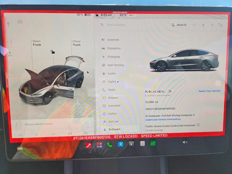 Aukcja sprzedaży 2025 Tesla Model 3, vin: 5YJ3E1EA5SF905120, numer aukcji: 63546666