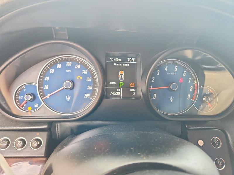 2012 Maserati Quattroporte მანქანა იყიდება აუქციონზე, vin: ZAM39JKA3C0063995, აუქციონის ნომერი: 63736266
