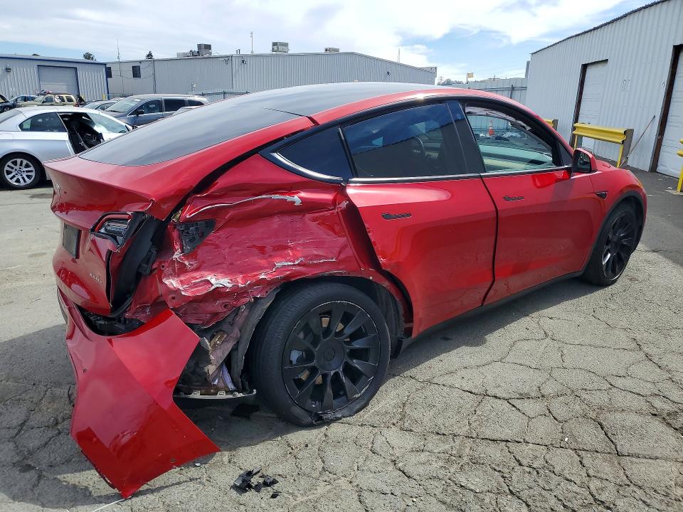 Продаж на аукціоні авто 2021 Tesla Model Y, vin: 5YJYGDEEXMF206704, номер лоту: 65613336