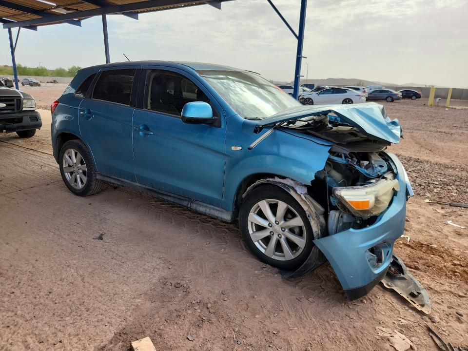 2014 Mitsubishi Outlander Sport მანქანა იყიდება აუქციონზე, vin: 4A4AP3AU7EE026553, აუქციონის ნომერი: 63371016