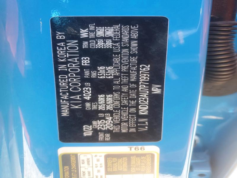 2023 Kia Soul მანქანა იყიდება აუქციონზე, vin: KNDJ23AU7P7199762, აუქციონის ნომერი: 63282876