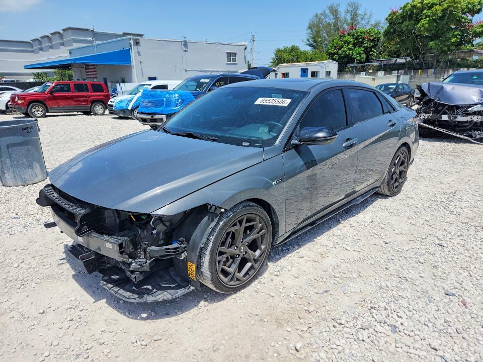 2024 Hyundai Elantra მანქანა იყიდება აუქციონზე, vin: KMHLR4DF2RU743902, აუქციონის ნომერი: 65535506