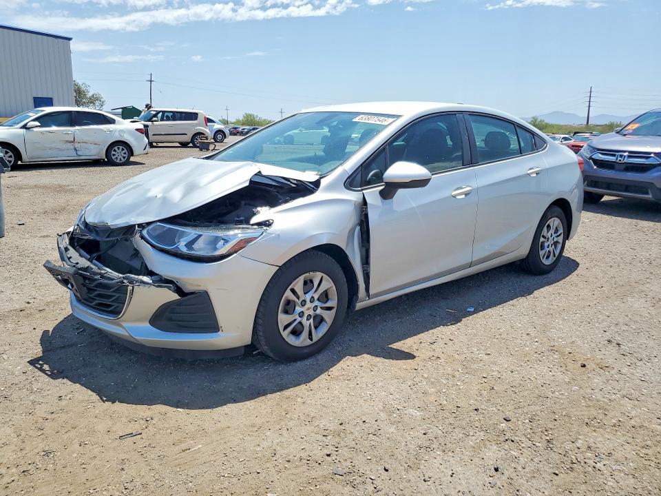 Продаж на аукціоні авто 2019 Chevrolet Cruze, vin: 1G1BC5SM8K7148557, номер лоту: 63807546