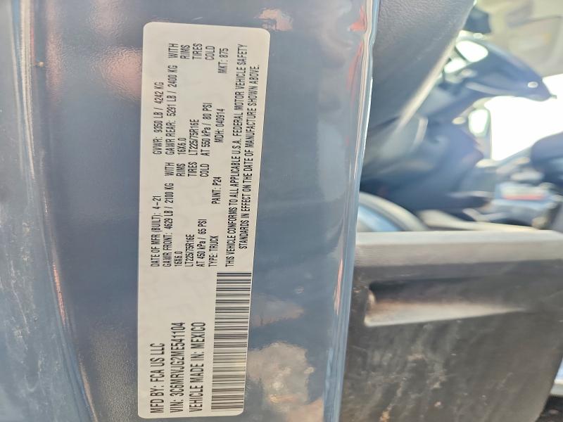 Aukcja sprzedaży 2021 Ram Promaster 3500, vin: 3C6MRVJG2ME541104, numer aukcji: 64186686