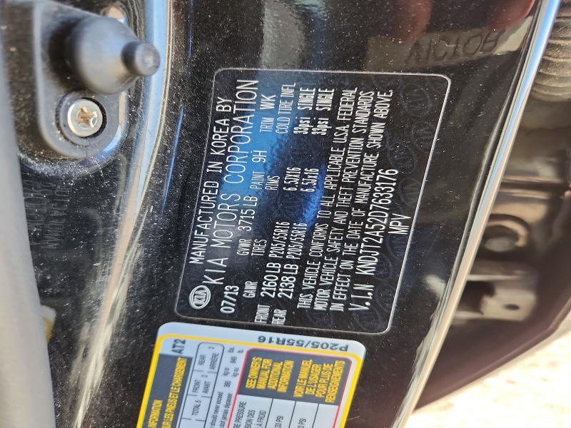 Aukcja sprzedaży 2013 Kia Soul, vin: KNDJT2A52D7633176, numer aukcji: 66187046