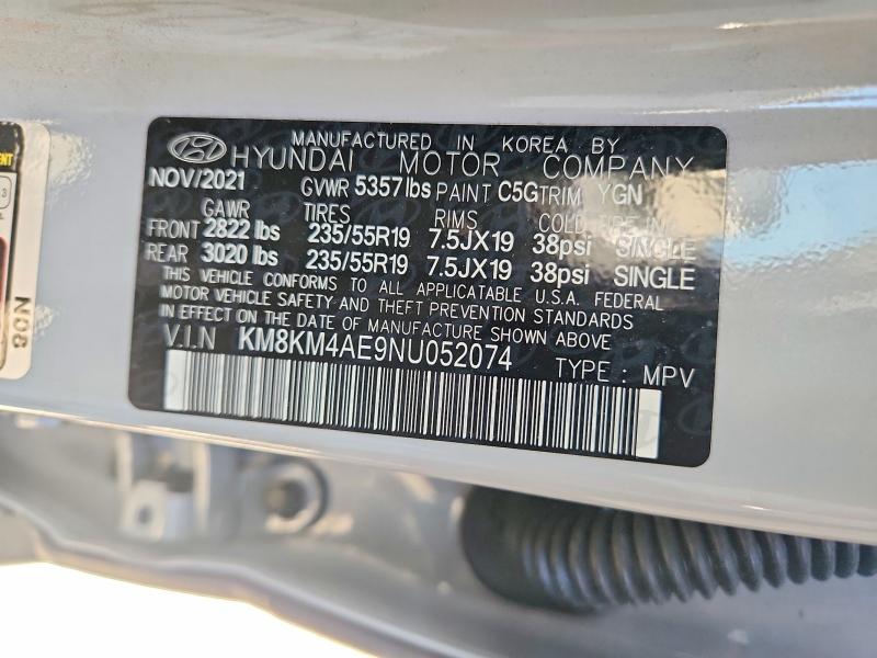 Продаж на аукціоні авто 2022 Hyundai Ioniq 5, vin: KM8KM4AE9NU052074, номер лоту: 65366516