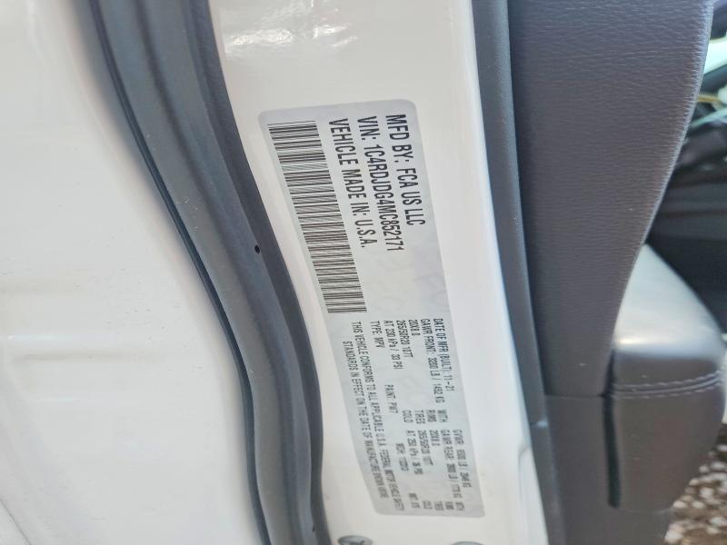 Aukcja sprzedaży 2021 Dodge Durango, vin: 1C4RDJDG4MC852171, numer aukcji: 65026876