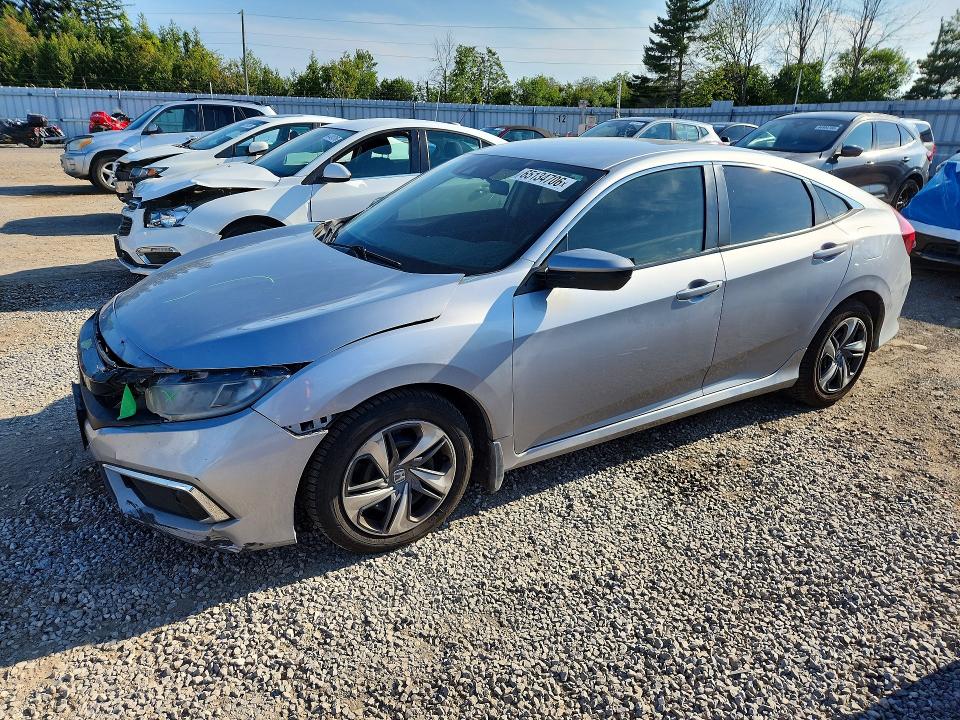 65134706 :رقم المزاد ، 2HGFC2F52KH001750 vin ، 2019 Honda Civic مزاد بيع