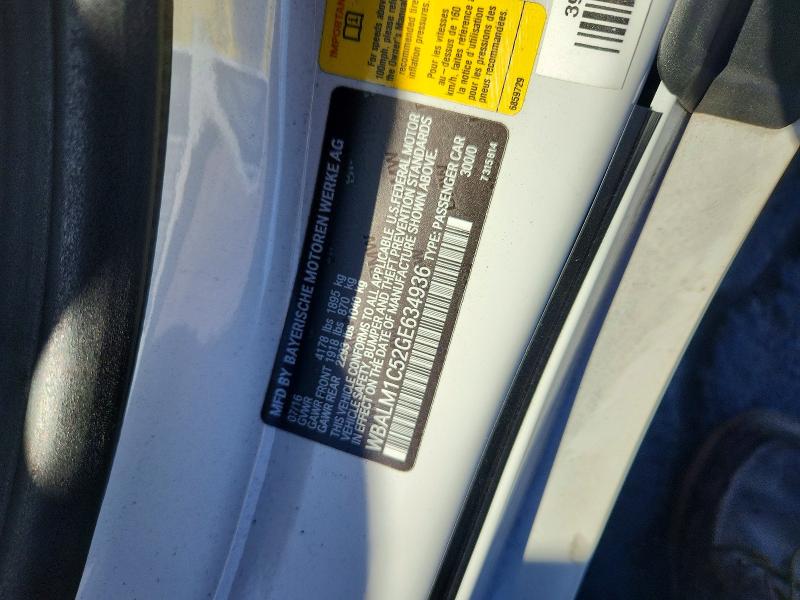 66617136 :رقم المزاد ، WBALM1C52GE634936 vin ، 2016 Bmw Z4 مزاد بيع