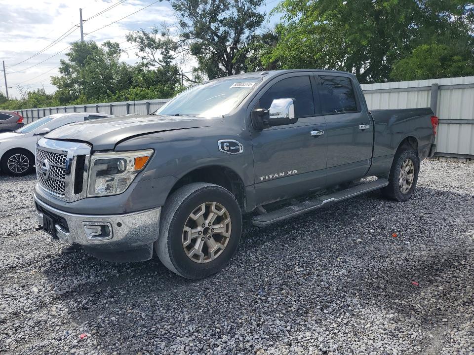63802376 :رقم المزاد ، 1N6BA1F24HN509508 vin ، 2017 Nissan Titan Xd مزاد بيع