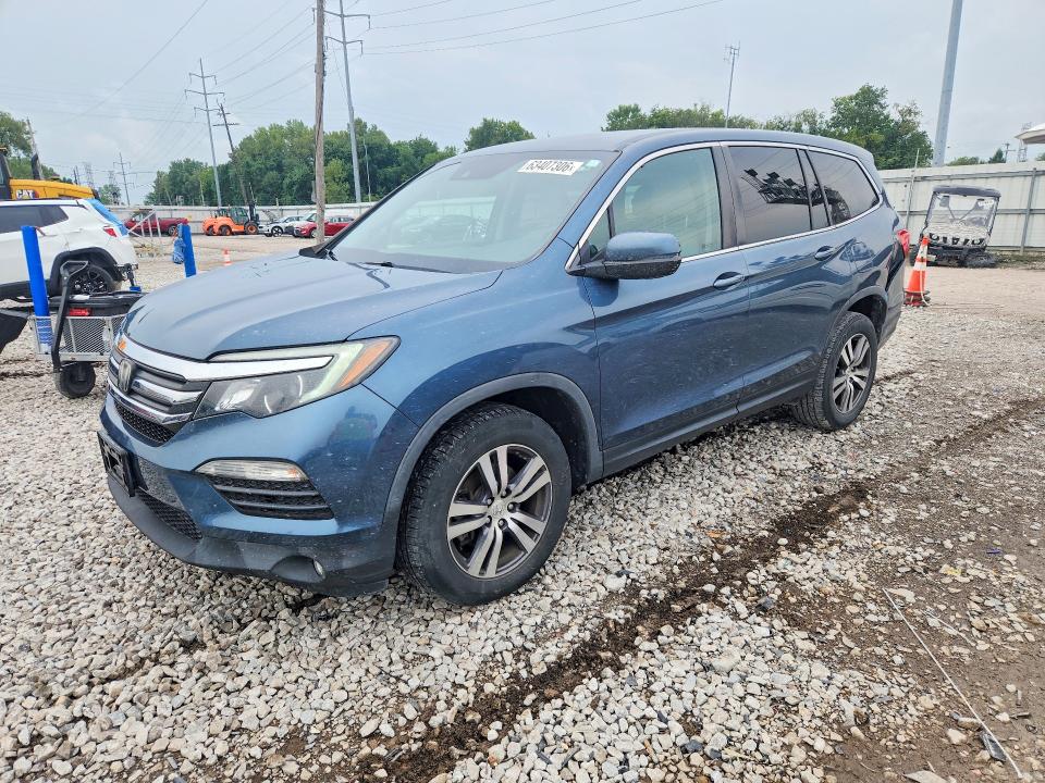 Auction sale of the 2017 Honda Pilot, vin: 5FNYF6H42HB071614, lot number: 63407306