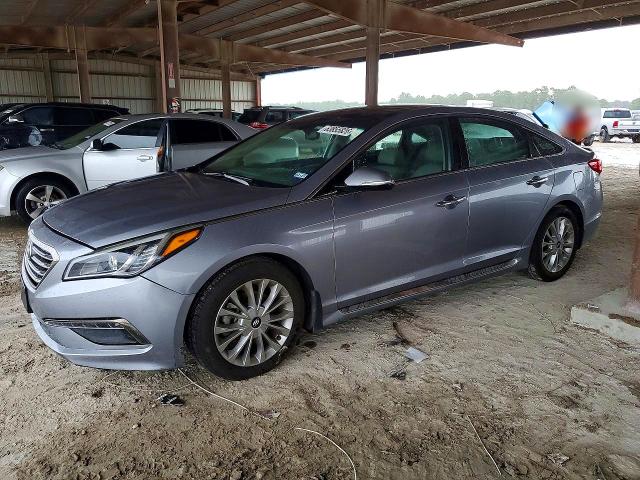 63855826 :رقم المزاد ، 5NPE34AF4FH133234 vin ، 2015 Hyundai Sonata مزاد بيع