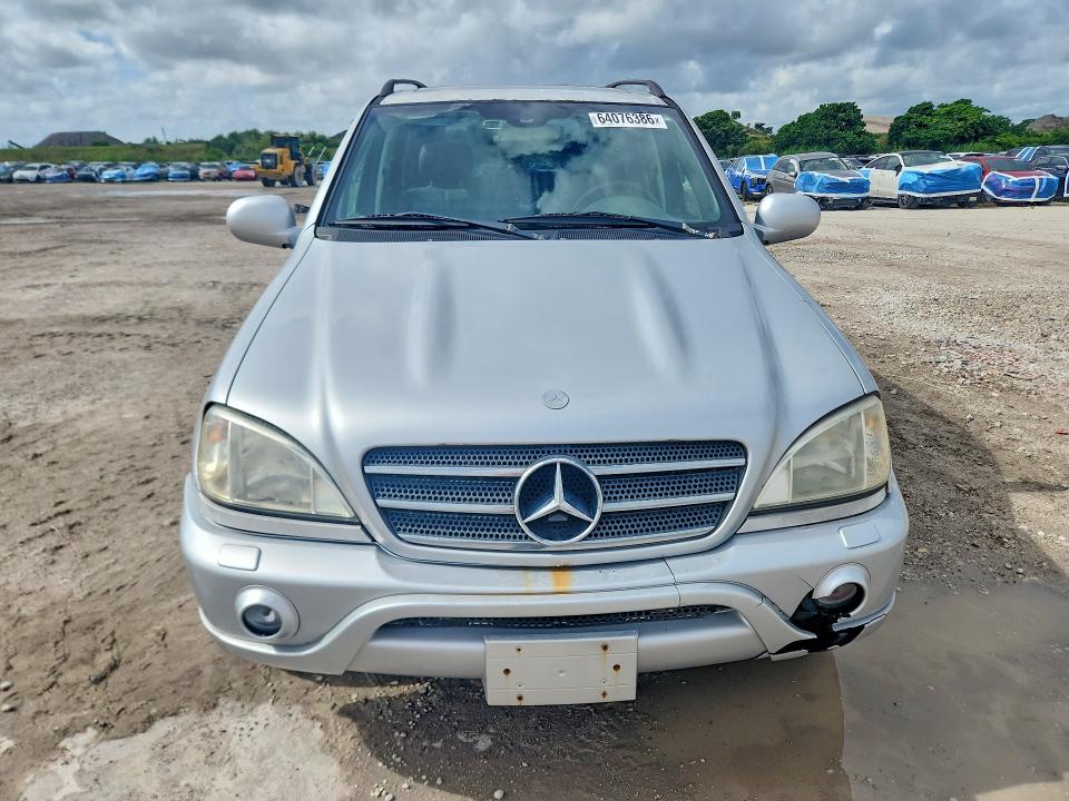 2001 Mercedes-benz Ml მანქანა იყიდება აუქციონზე, vin: 4JGAB74E61A259189, აუქციონის ნომერი: 64076386