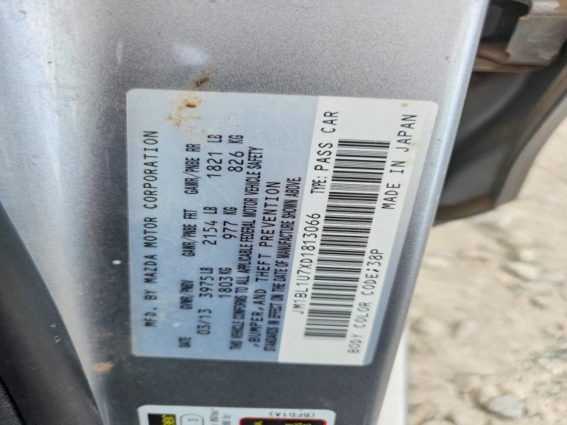 65665056 :رقم المزاد ، JM1BL1U7XD1813066 vin ، 2013 Mazda 3 مزاد بيع