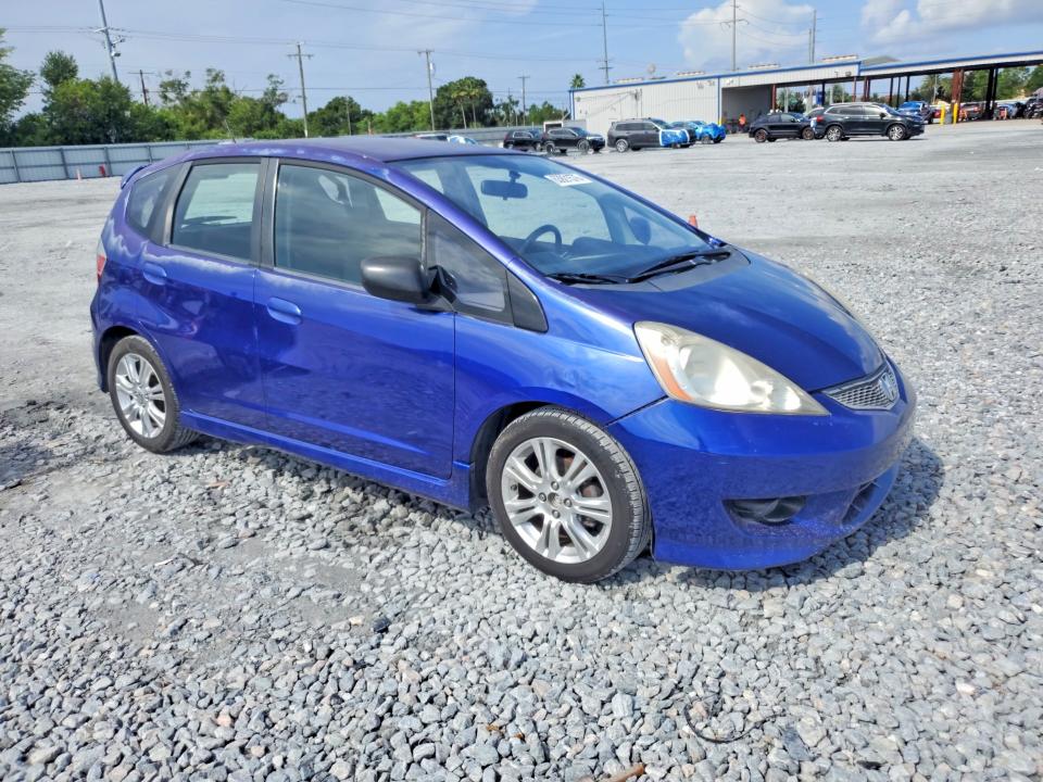 63921576 :رقم المزاد ، JHMGE88409S039824 vin ، 2009 Honda Fit مزاد بيع