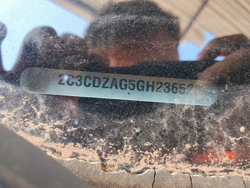 Продажа на аукционе авто 2016 Dodge Challenger, vin: 2C3CDZAG5GH236526, номер лота: 66358266