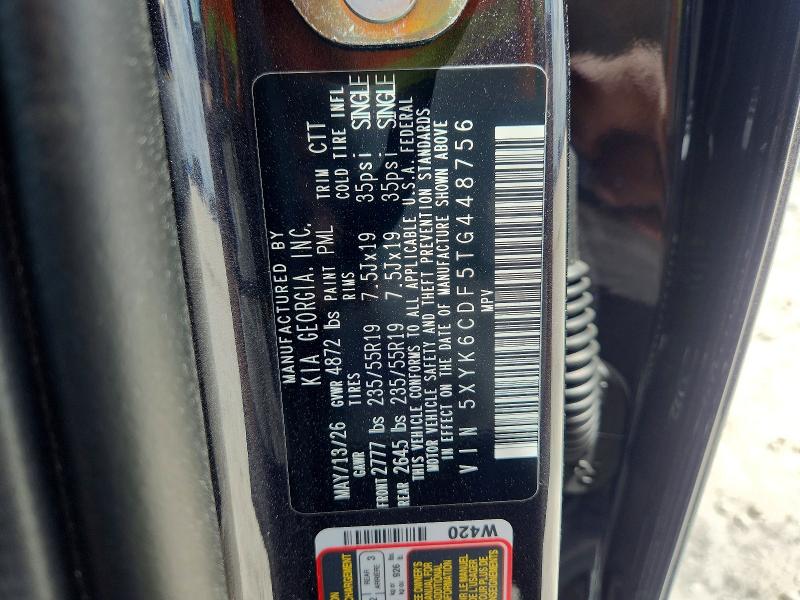 Продажа на аукционе авто 2026 Kia Sportage, vin: 5XYK6CDF5TG448756, номер лота: 64319776