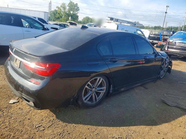 65861656 :رقم المزاد ، WBA7E4C56KGV28678 vin ، 2019 Bmw 740 مزاد بيع