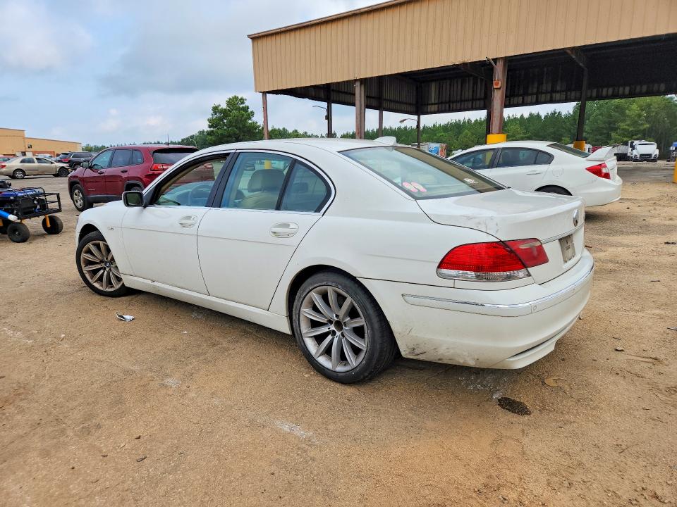 66590786 :رقم المزاد ، WBAHL83597DT07540 vin ، 2007 Bmw 750 مزاد بيع