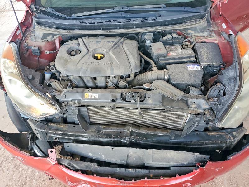 2012 Hyundai Elantra მანქანა იყიდება აუქციონზე, vin: KMHDH4AE7CU297353, აუქციონის ნომერი: 62345736