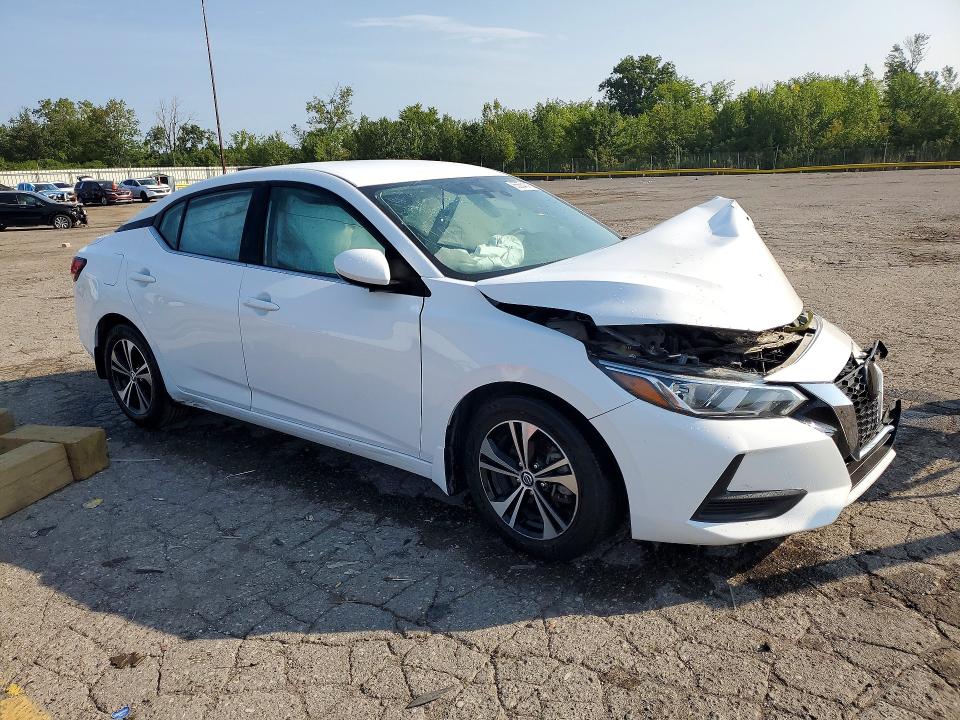 2021 Nissan Sentra მანქანა იყიდება აუქციონზე, vin: 3N1AB8CVXMY329601, აუქციონის ნომერი: 65684316