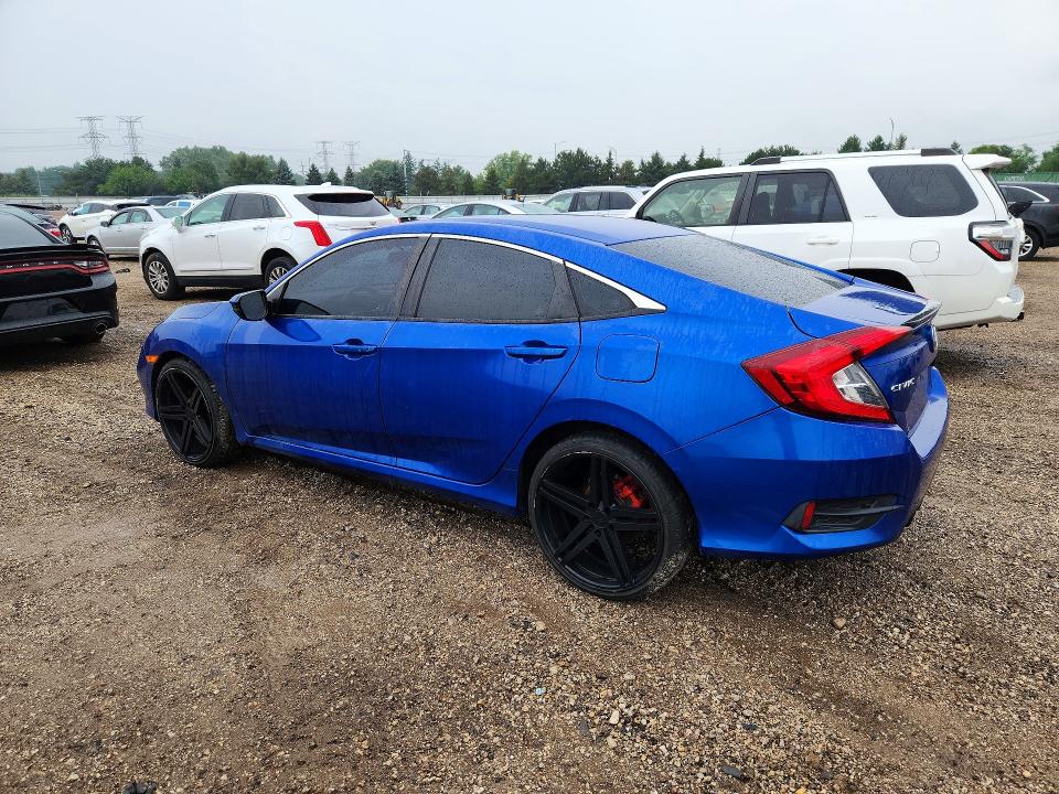 64992586 :رقم المزاد ، 19XFC2F83LE022001 vin ، 2020 Honda Civic مزاد بيع