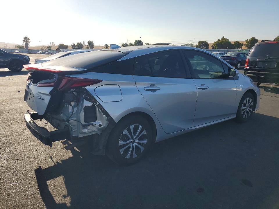 Продаж на аукціоні авто 2021 Toyota Prius Prime, vin: JTDKAMFP9M3173568, номер лоту: 64789526