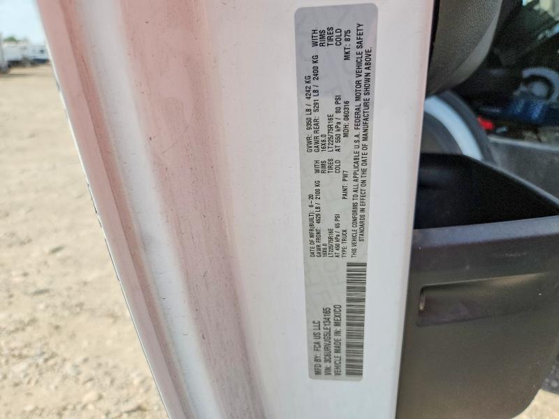 Aukcja sprzedaży 2020 Ram Promaster 3500, vin: 3C6URVJG5LE134165, numer aukcji: 64649526