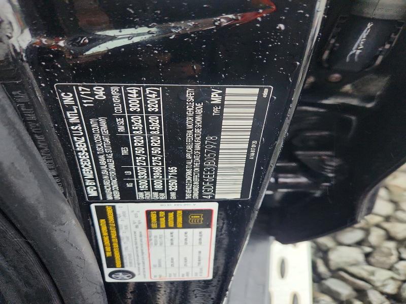 2018 Mercedes-benz Gls მანქანა იყიდება აუქციონზე, vin: 4JGDF6EE3JB057978, აუქციონის ნომერი: 63206216