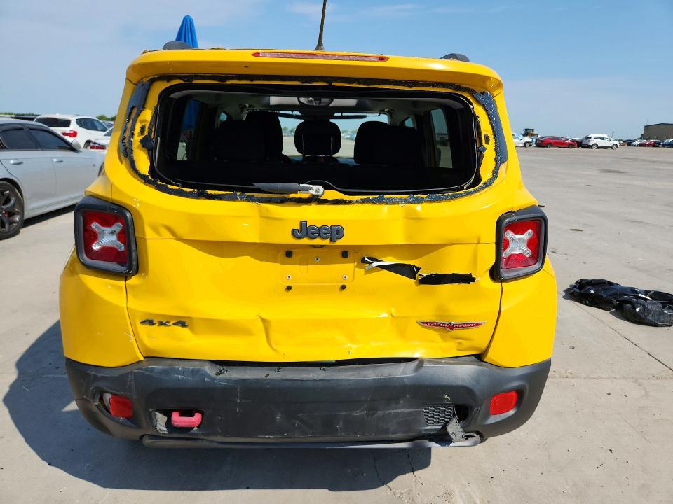 Продажа на аукционе авто 2016 Jeep Renegade, vin: ZACCJBCT1GPE18535, номер лота: 64193406
