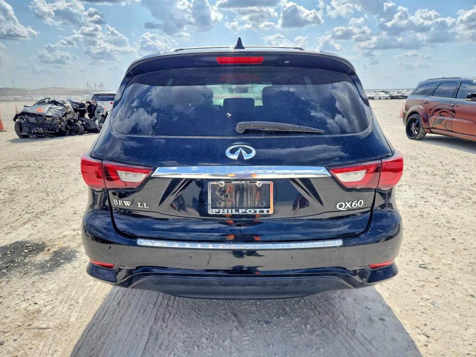 64134376 :رقم المزاد ، 5N1DL0MN4HC515748 vin ، 2017 Infiniti Qx60 مزاد بيع