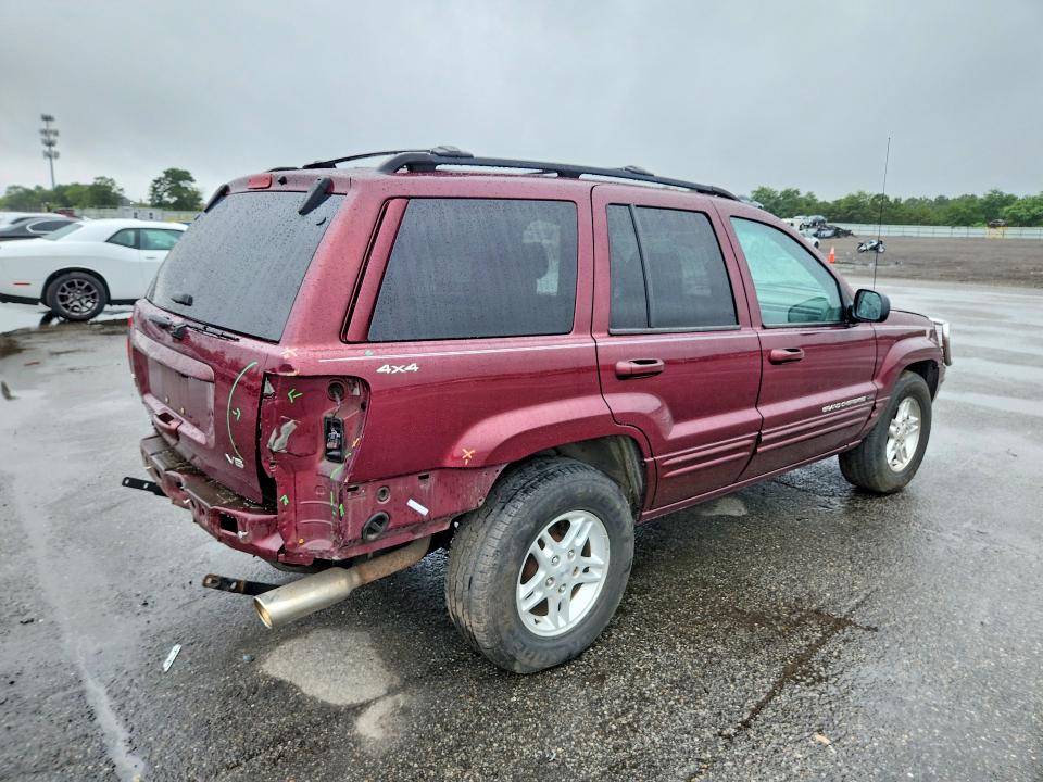 2000 Jeep Grand Cherokee მანქანა იყიდება აუქციონზე, vin: 1J4GW58N1YC282230, აუქციონის ნომერი: 62281876