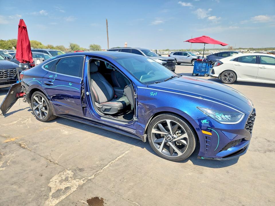 66399696 :رقم المزاد ، 5NPEJ4J25NH137195 vin ، 2022 Hyundai Sonata مزاد بيع