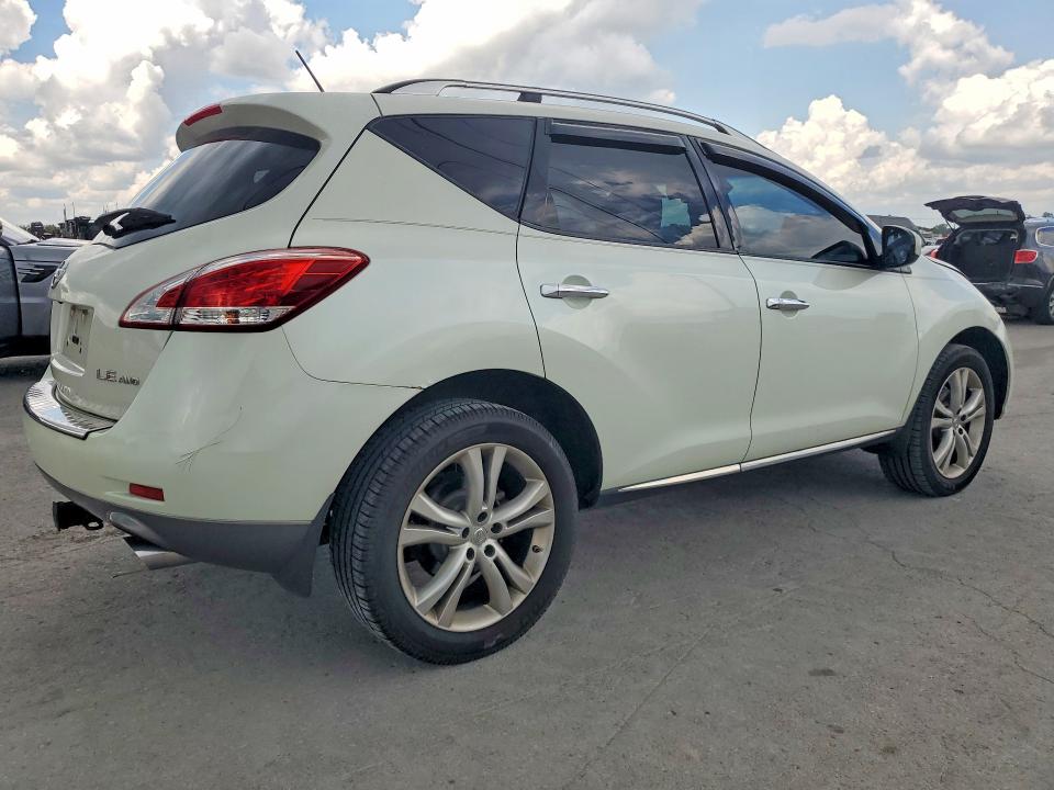 2011 Nissan Murano მანქანა იყიდება აუქციონზე, vin: JN8AZ1MW2BW154681, აუქციონის ნომერი: 63731316