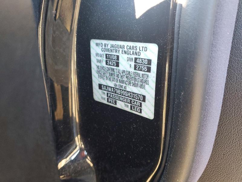 Продажа на аукционе авто 2009 Jaguar Xj8, vin: SAJWA79B99SH31570, номер лота: 64796646