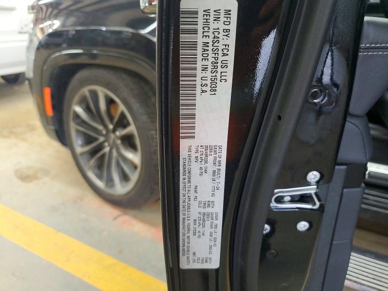 64200916 :رقم المزاد ، 1C4SJSFP8RS150381 vin ، 2024 Jeep Grand Wagoneer مزاد بيع