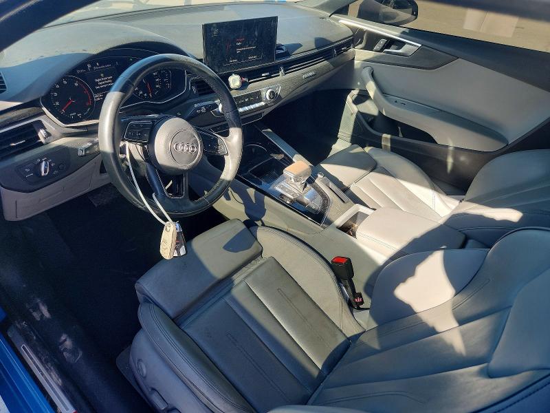 Продаж на аукціоні авто 2022 Audi A5, vin: WAUSAAF58NA023748, номер лоту: 63527616
